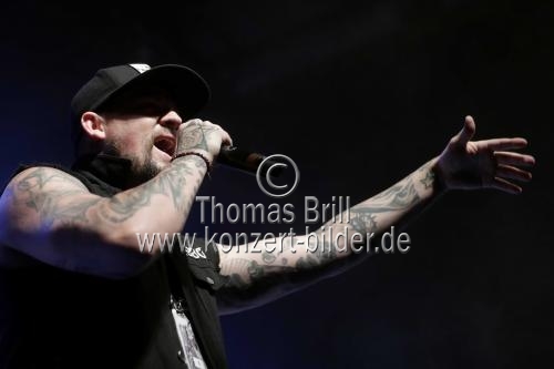 Amerikanische Punk-Rock-Band Good Charlotte gastiert auf ihrer 
